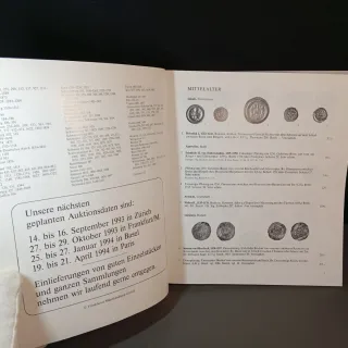 M11. Monete d'oro e d'argento. Città della Pfalz