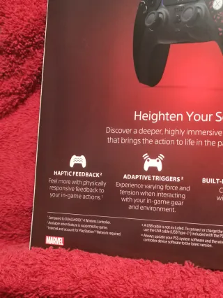 Edición Limitada! Mando DualSense PS5 Spider-Man 2