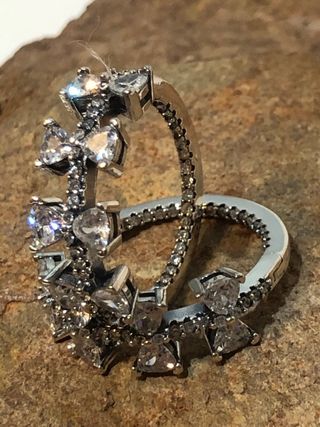 Pendientes Aro Pandora con Circonitas