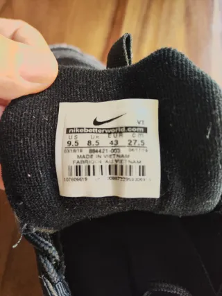 Nike Air VaporMax 97 Negro Rojo