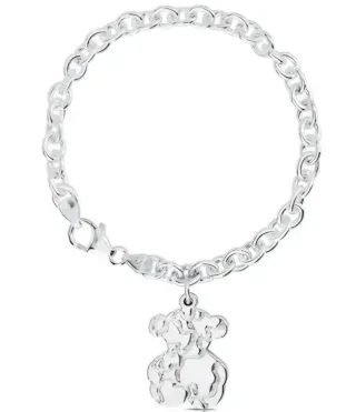 Pulsera + collar de TOUS Rolo Plata Sweet Dolls