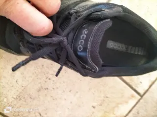 Scarpe uomo Ecco nere comode usate