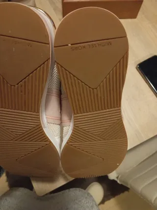 Zapatillas Michael Kors Beige/Rosa Talla 38