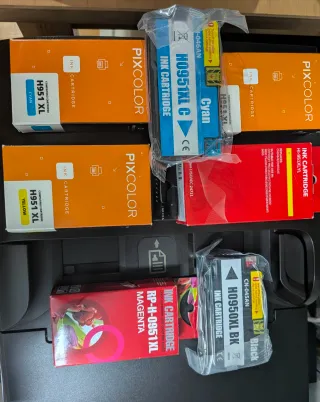 Impresora HP OfficeJet Pro 8600 Negra