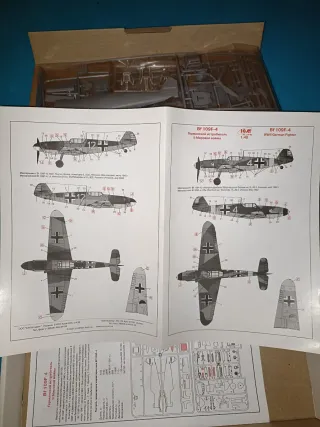 Aereo Kit Messerschmitt Bf-109F-4 ICM 1/48