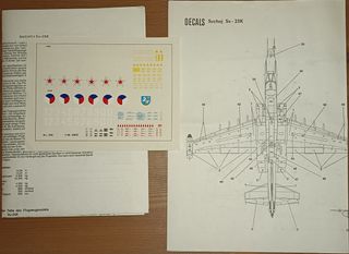 Maqueta de caza OEZ 1/48 ref. #Kit No3 + extra