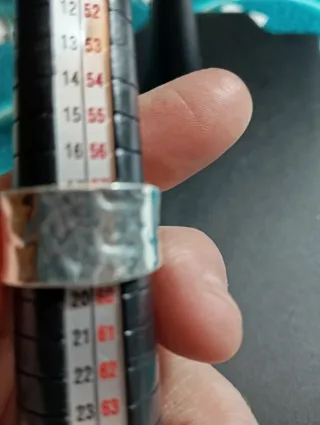 Anillo Plata Ley Amatista ajustable