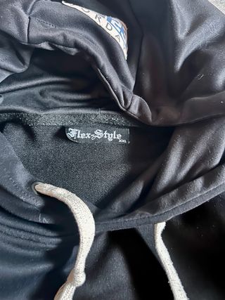 Sudadera Jordan Negra Talla XXL con gorro