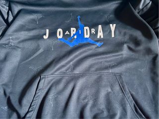 Sudadera Jordan Negra Talla XXL con gorro
