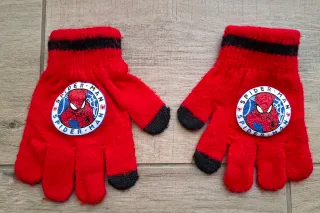Guanti Spider-Man Rossi Bambino