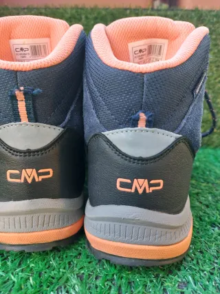 Scarpe trekking CMP donna 37 waterproof blu/aranci