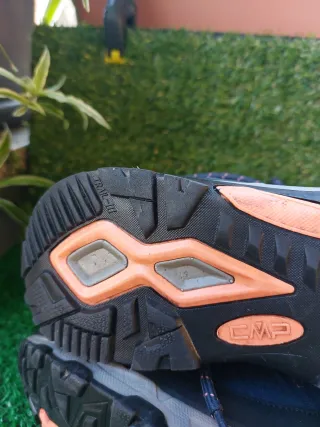 Scarpe trekking CMP donna 37 waterproof blu/aranci