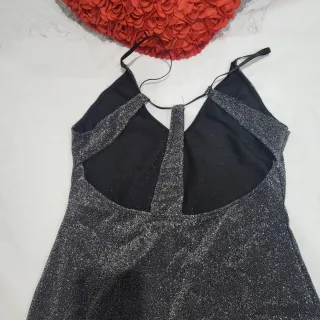 Vestido fiesta Lurex corto Talla M/L