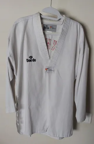 Equipación Taekwondo Blanca talla 170 cm/15 años