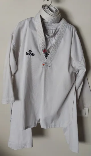 Equipación Taekwondo Blanca talla 170 cm/15 años