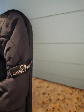 Zapatillas de casa Icewear negras hombre