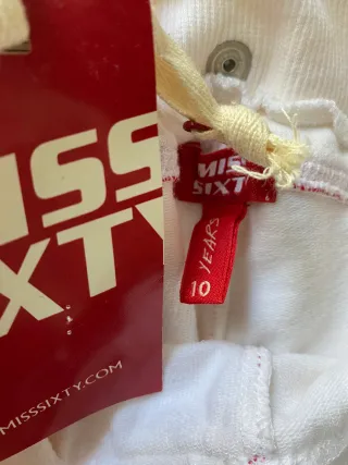 Bermuda in felpa bambina Miss Sixty tg 10 anni