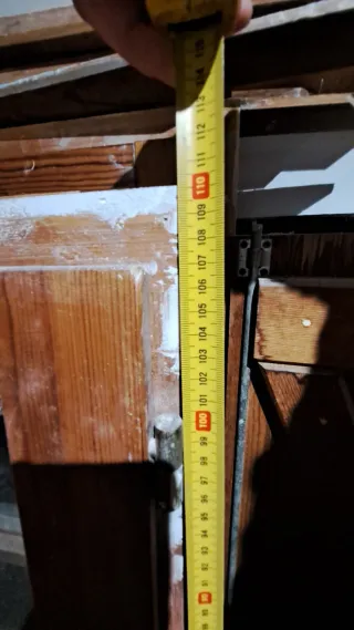 Ventana de madera rústica (91cm*110cm)