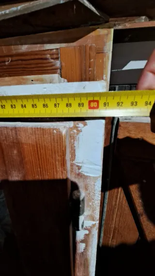 Ventana de madera rústica (91cm*110cm)