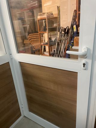 Cerramiento aluminio 2 estancias