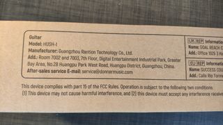 Donner Hush-I Guitarra Electroacústica nueva