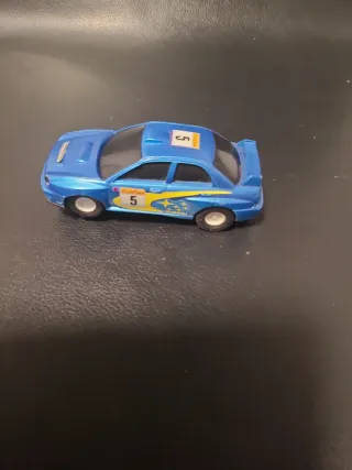 Scalextric Subaru WRX Slot Car