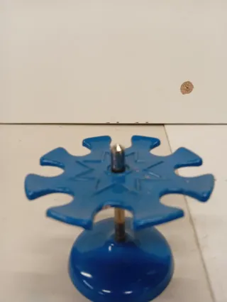 Set 2 Portatimbri Ufficio Blu