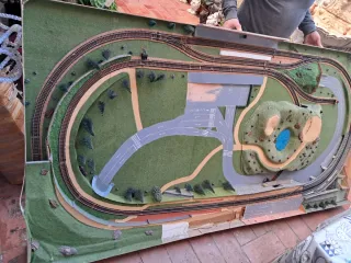 Maqueta tren 2m x 1m