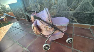 Carrito de muñecas floral