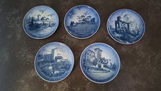 Set 5 piatti ceramica Royal Copenhagen