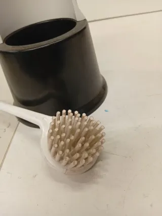 Spazzola WC Allibert Nera e Bianca