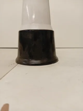 Spazzola WC Allibert Nera e Bianca