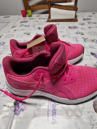 Bambas Asics Gel Mujer Rosa