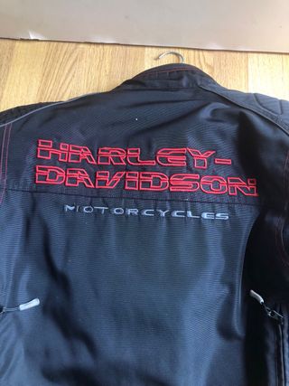 Chaqueta Harley-Davidson Motera Negra Multicolor