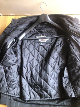 Chaqueta Harley-Davidson Motera Negra Multicolor