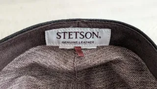 Gorra Stenson Hatteras Piel Negra