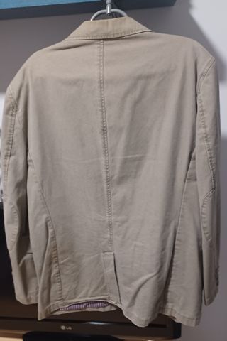 Chaqueta Candal Beige Estilo Tejano