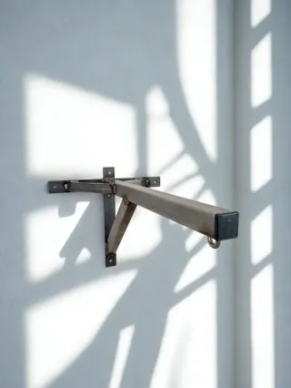 Soporte pared para saco de boxeo