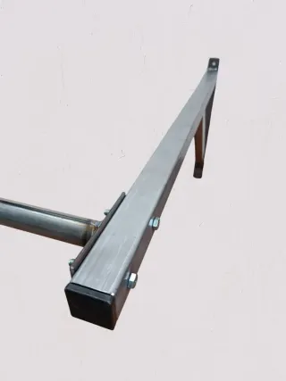 Barra dominadas separacion pared 1 m