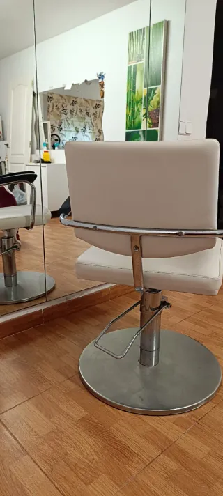 Sillón Peluquería Profesional Hidráulico