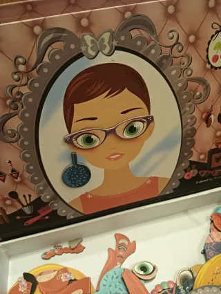 Juego de imanes Janod para niñas