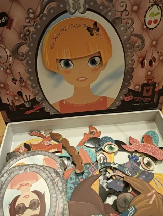 Juego de imanes Janod para niñas