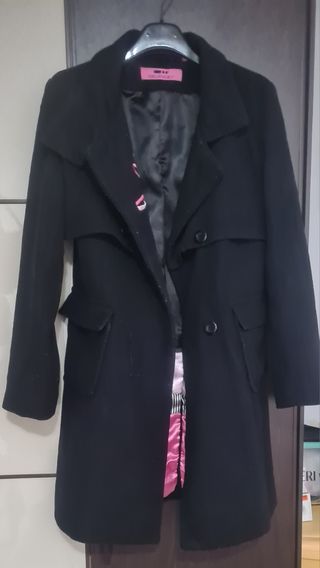 Cappotto nero donna DELANCEY