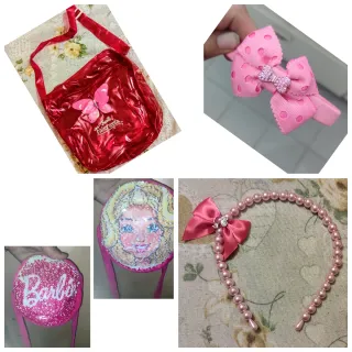 Set Barbie 2 Borse e 2 Cerchietti