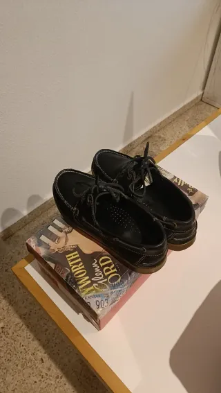 Náuticos azul marino talla 36