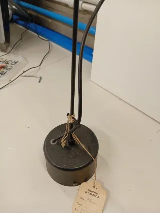 Lampadario moderno sospensione metallo vetro