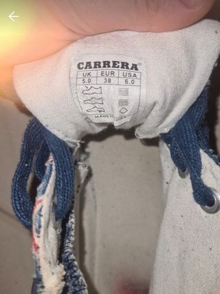 Scarpe Carrera donna taglia 38