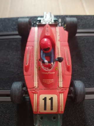 Coche Slot exin Rojo Ferrari B3 f1 n11