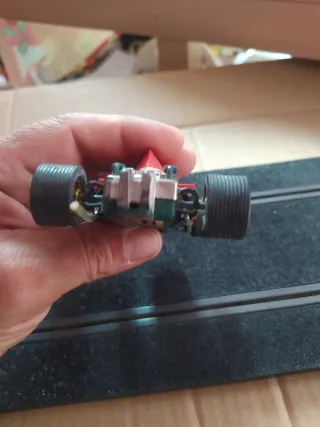 Coche Slot exin Rojo Ferrari B3 f1 n11