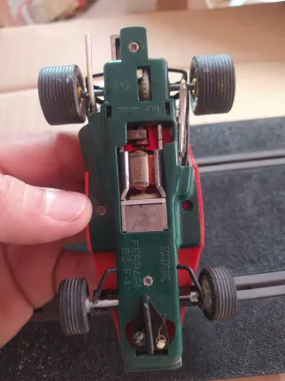 Coche Slot exin Rojo Ferrari B3 f1 n11